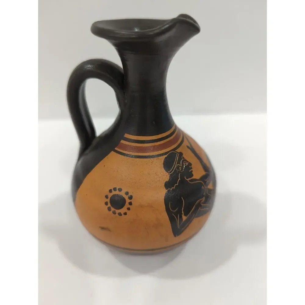 Vintage Pottery‎ Vase Cecconi Castel Viscardo Orvieto, Italy